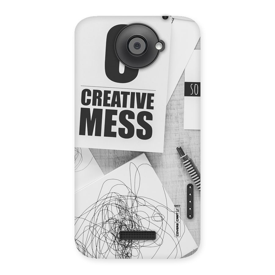 Creative Mess Back Case for HTC One X