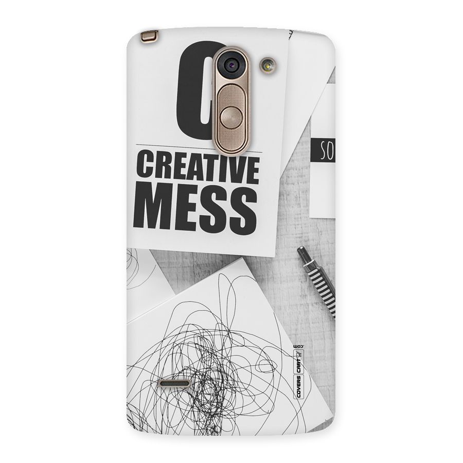 Creative Mess Back Case for LG G3 Stylus
