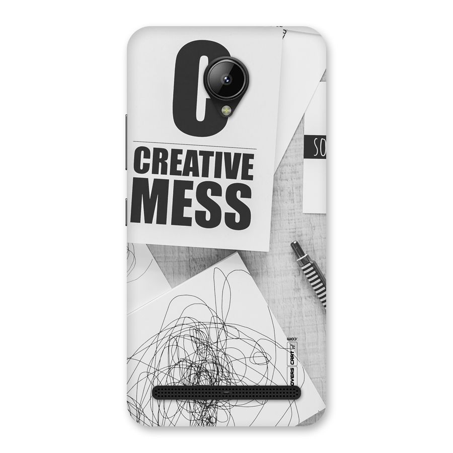 Creative Mess Back Case for Lenovo C2