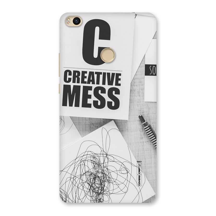 Creative Mess Back Case for Mi Max 2