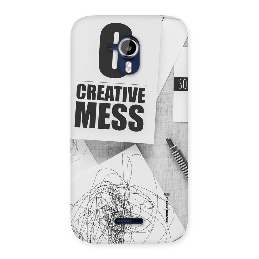 Creative Mess Back Case for Micromax Canvas Magnus A117