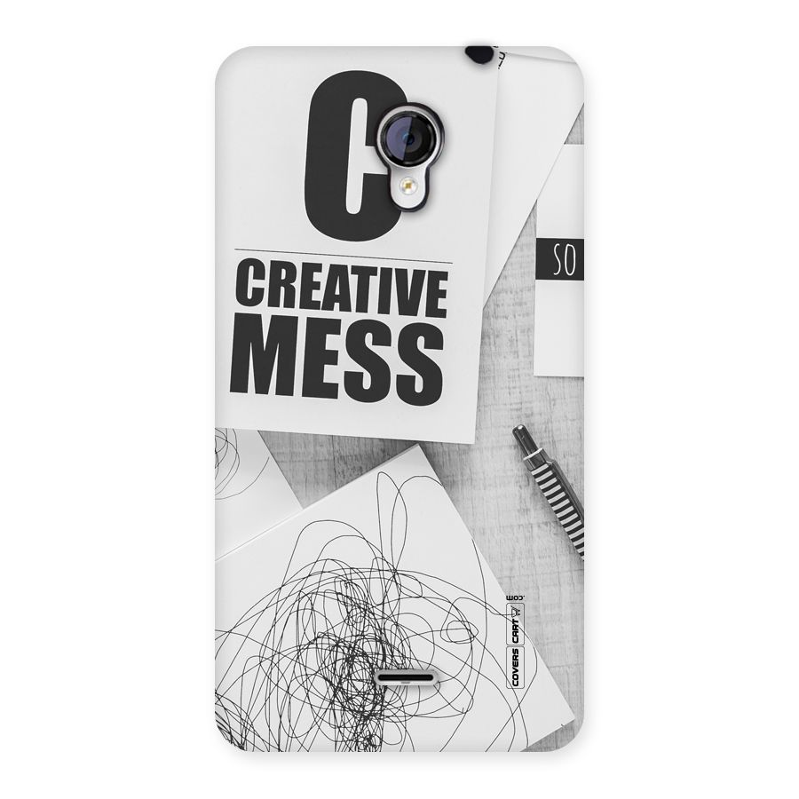 Creative Mess Back Case for Micromax Unite 2 A106