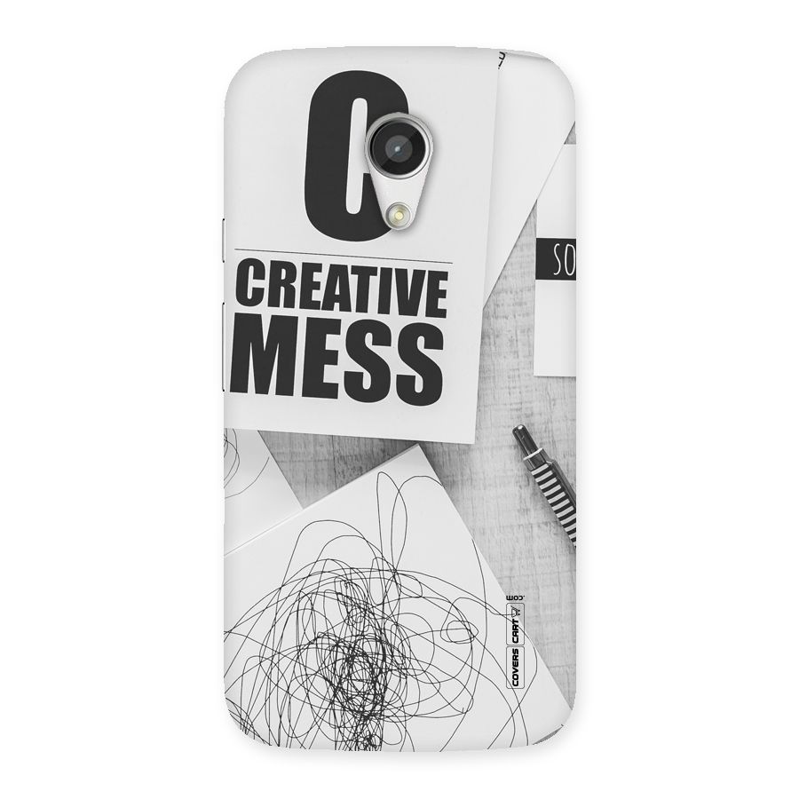 Creative Mess Back Case for Moto G 2nd Gen