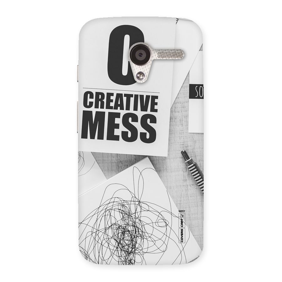 Creative Mess Back Case for Moto X
