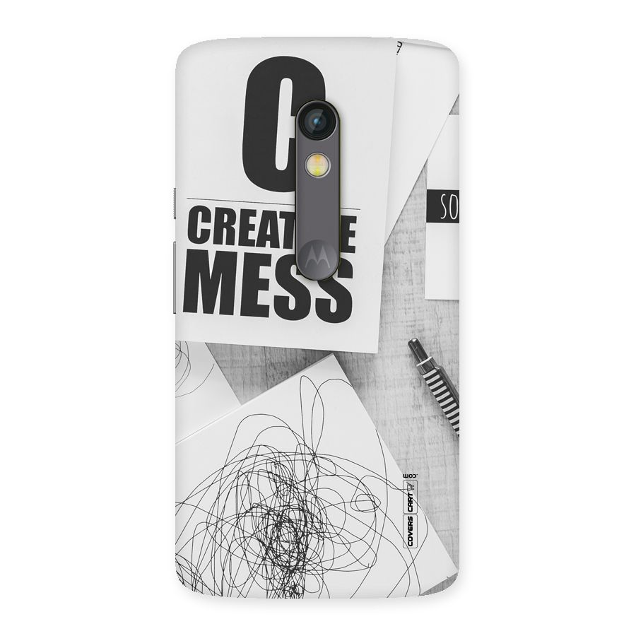 Creative Mess Back Case for Moto X Play