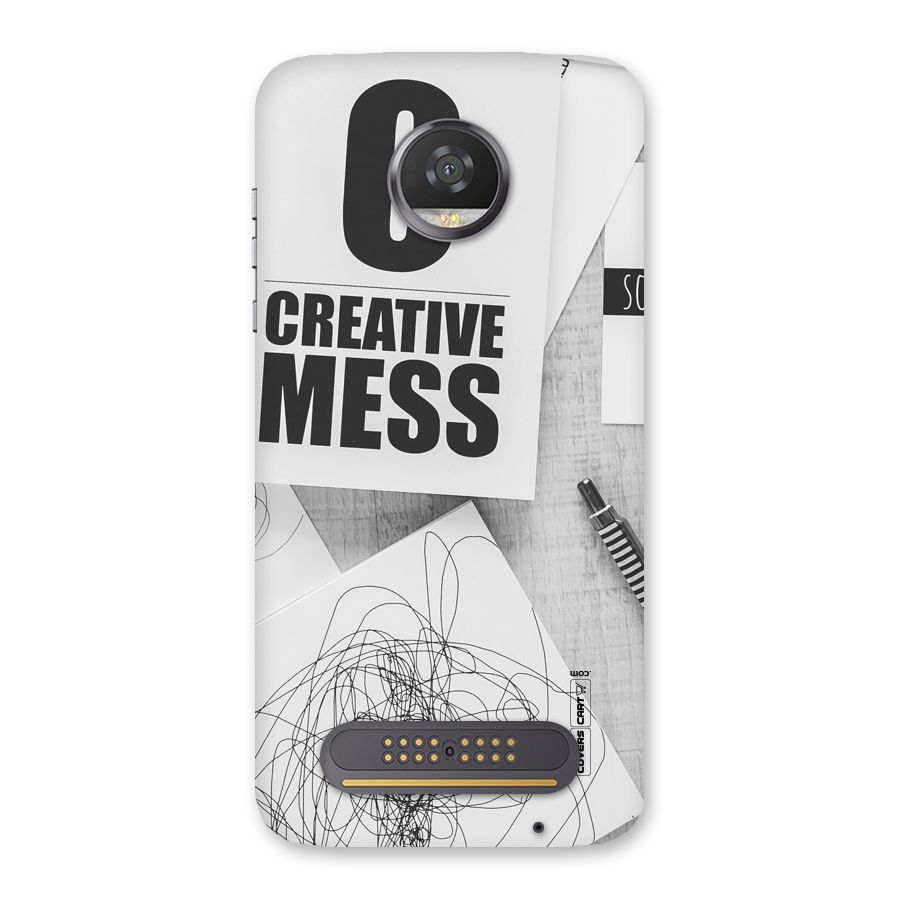 Creative Mess Back Case for Moto Z2 Play