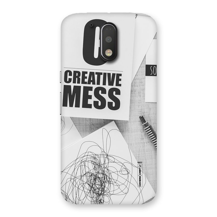 Creative Mess Back Case for Motorola Moto G4