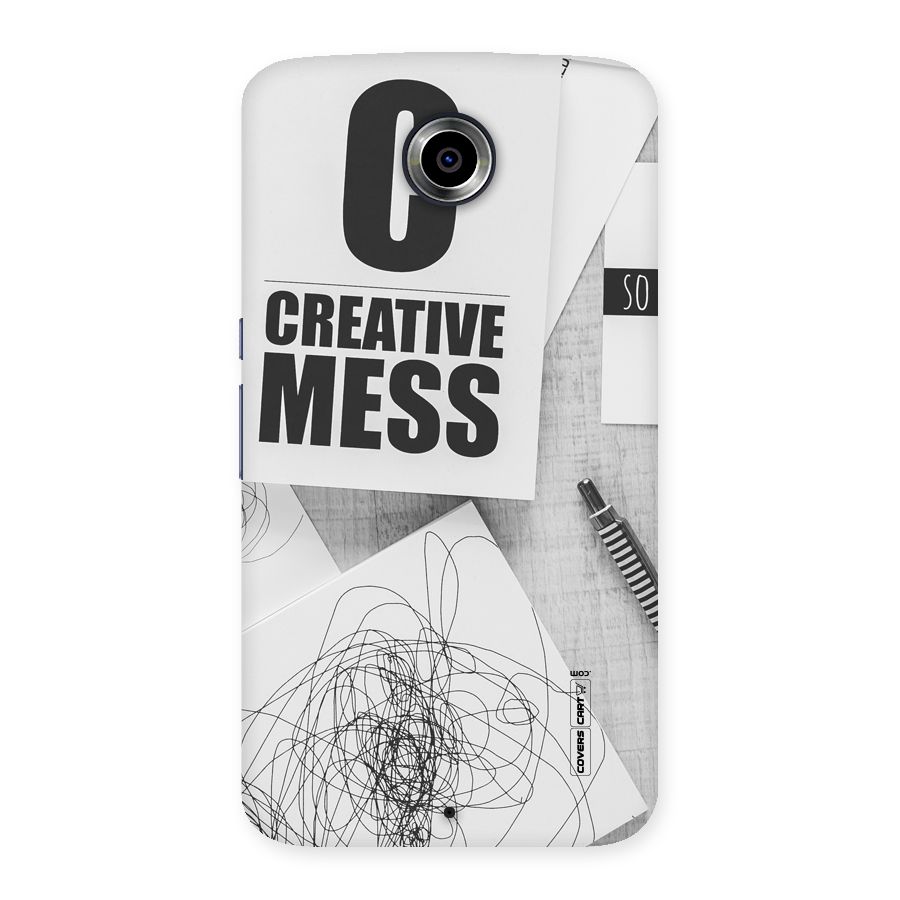 Creative Mess Back Case for Nexsus 6