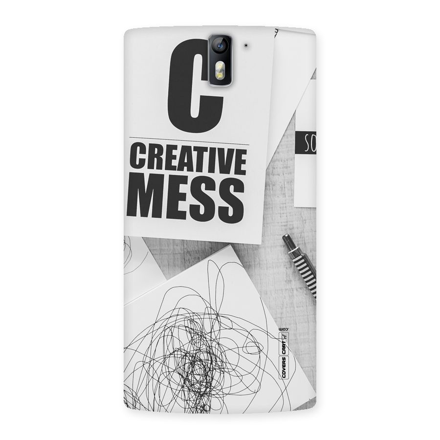 Creative Mess Back Case for One Plus One
