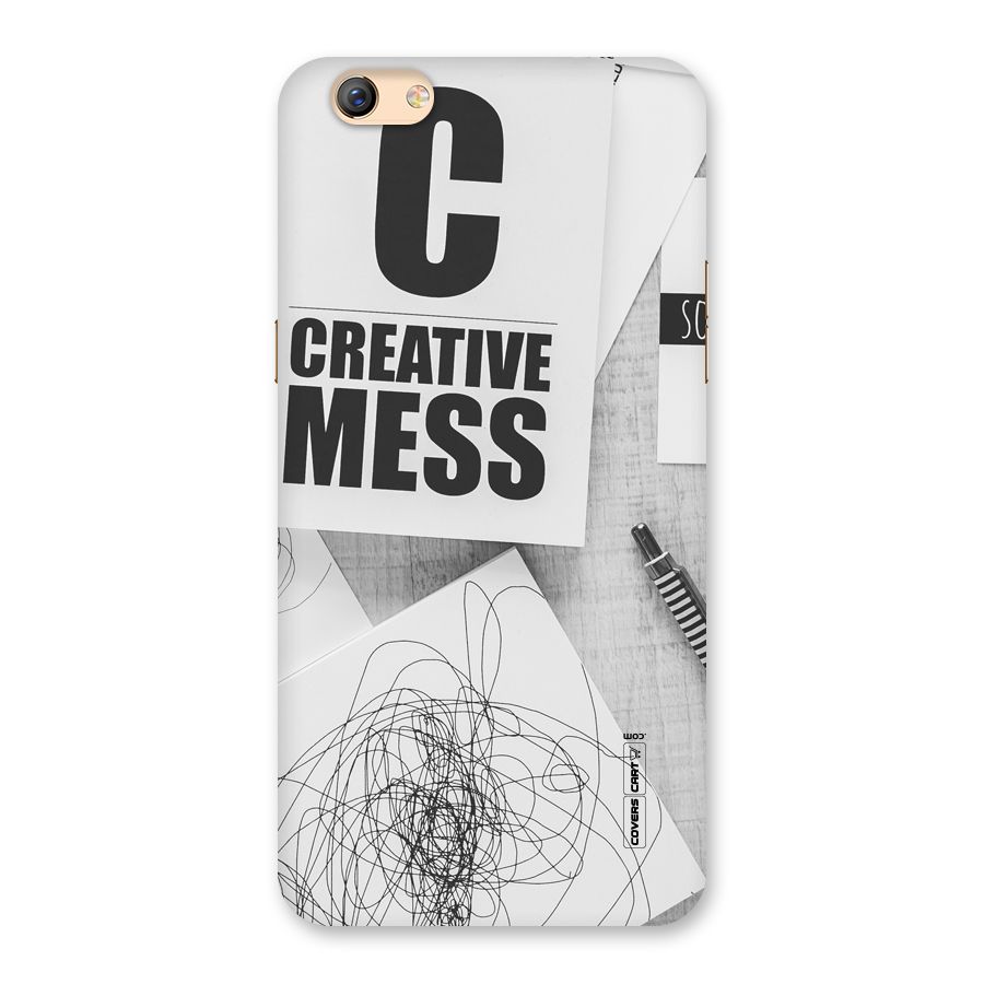 Creative Mess Back Case for Oppo F3 Plus