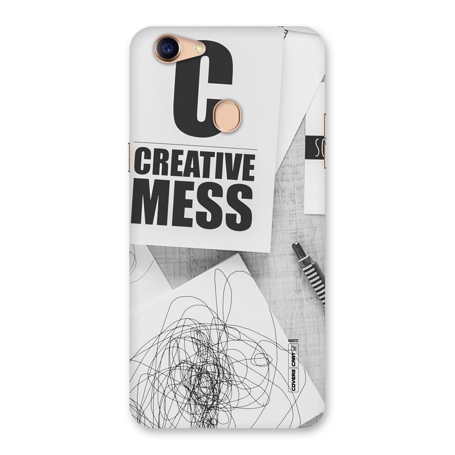 Creative Mess Back Case for Oppo F5