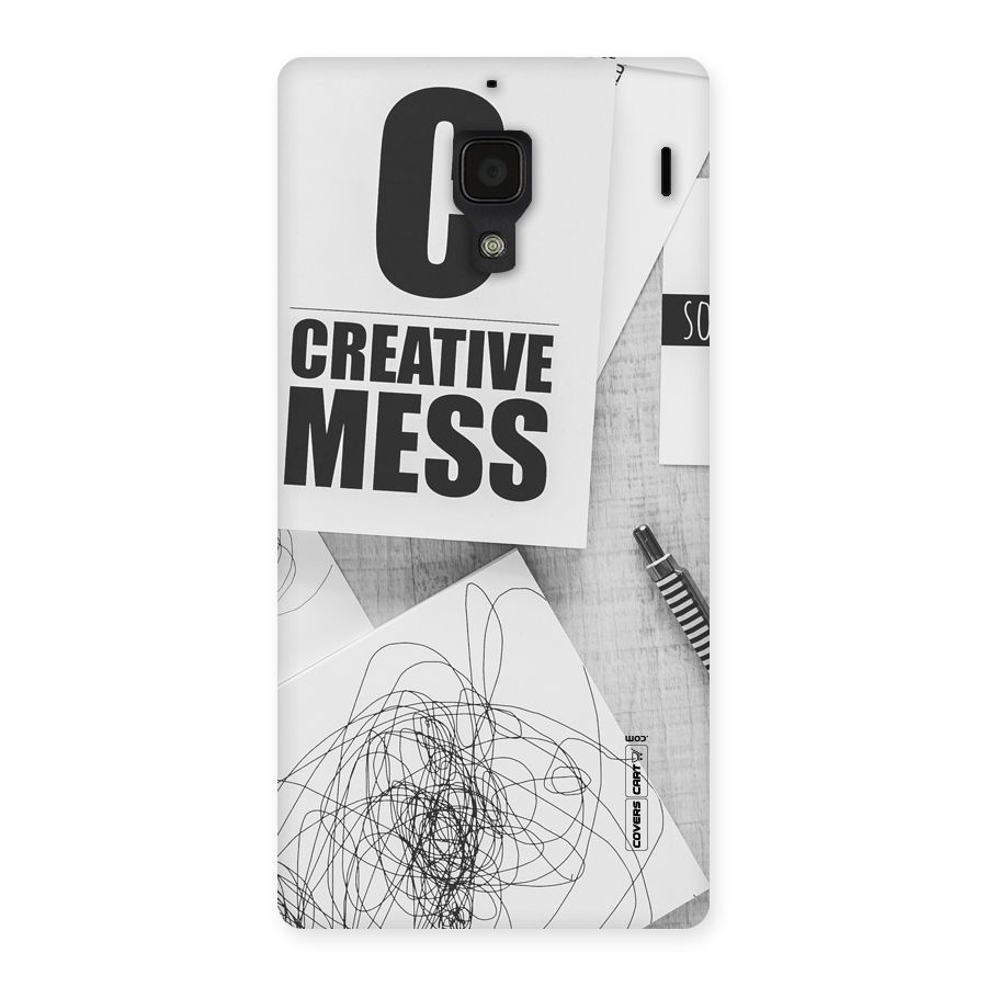 Creative Mess Back Case for Redmi 1S