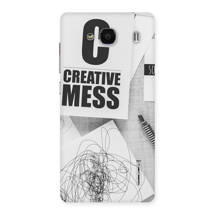 Creative Mess Back Case for Redmi 2s