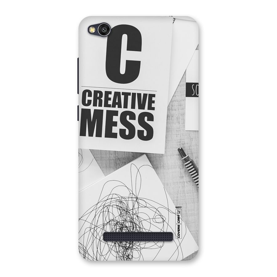 Creative Mess Back Case for Redmi 4A