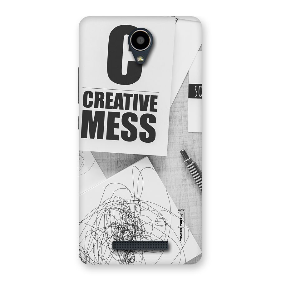 Creative Mess Back Case for Redmi Note 2