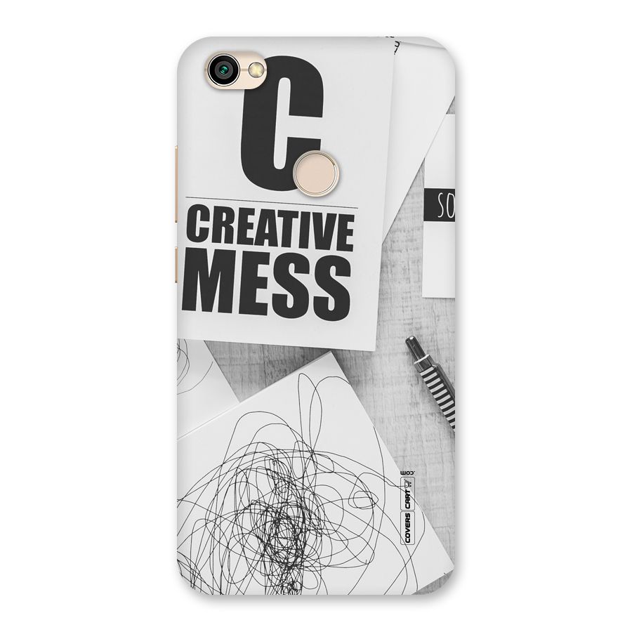 Creative Mess Back Case for Redmi Y1 2017