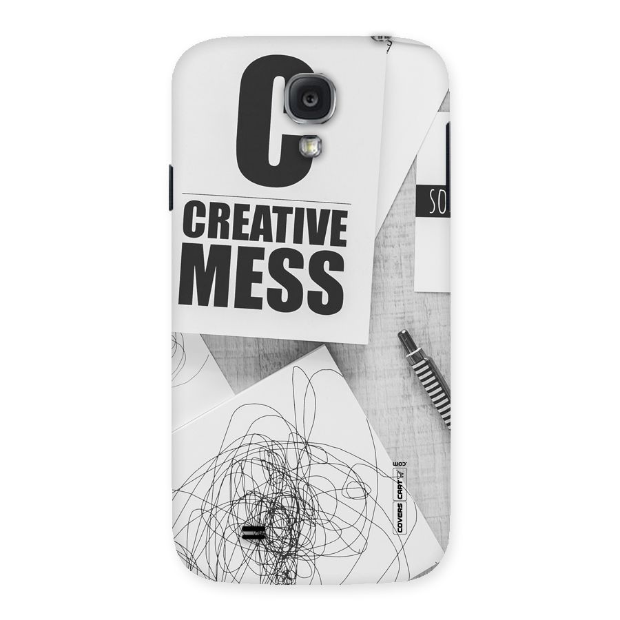 Creative Mess Back Case for Samsung Galaxy S4