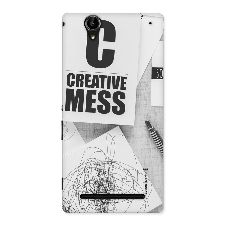 Creative Mess Back Case for Sony Xperia T2
