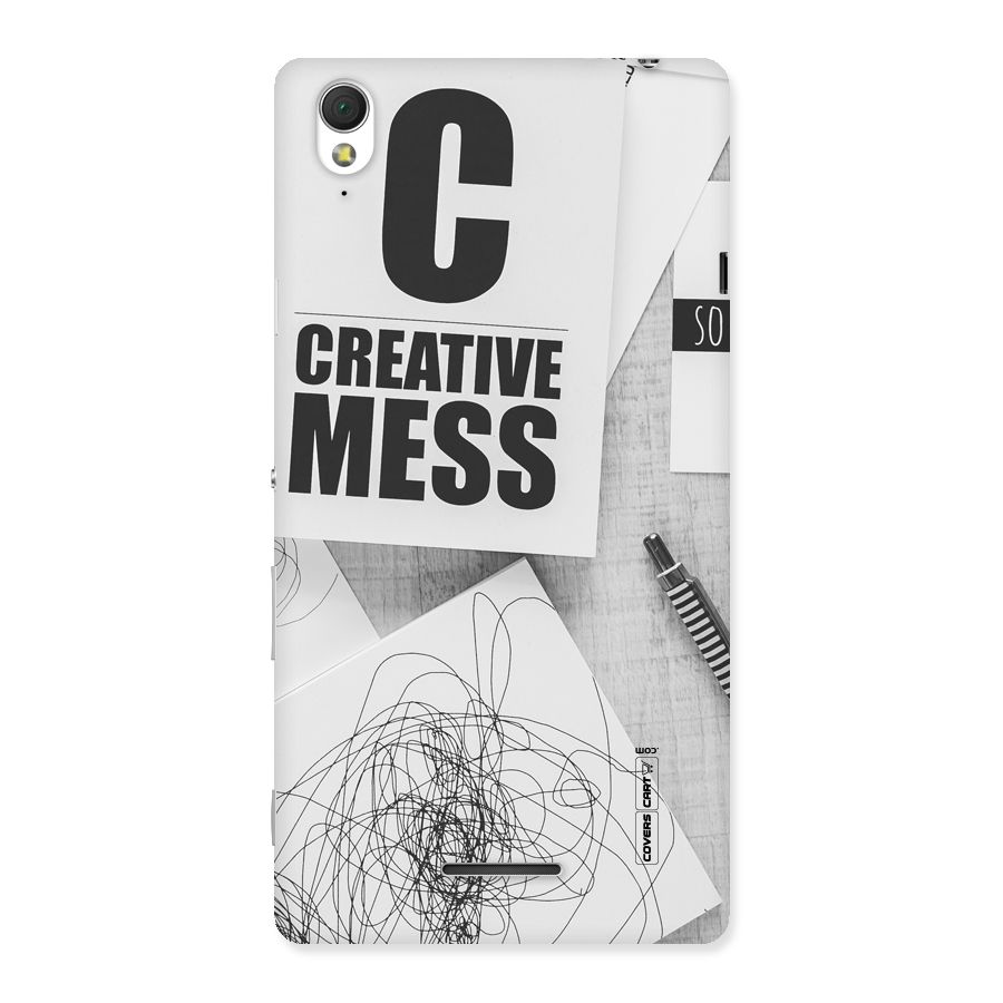Creative Mess Back Case for Sony Xperia T3