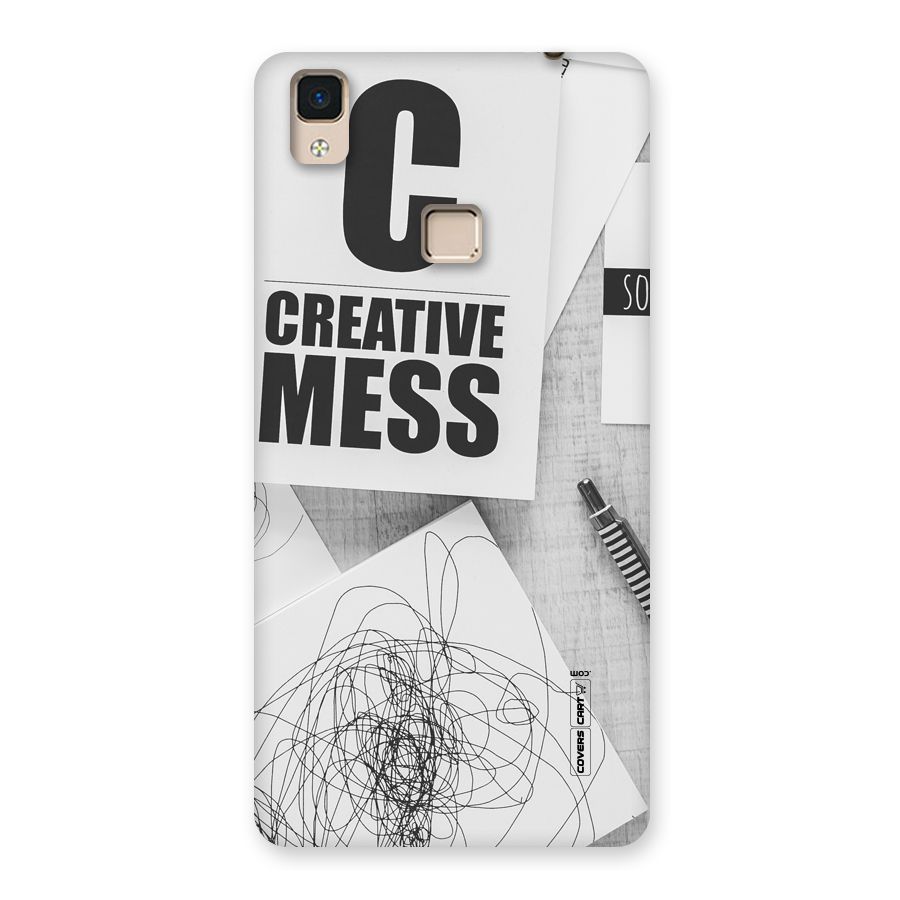 Creative Mess Back Case for V3 Max