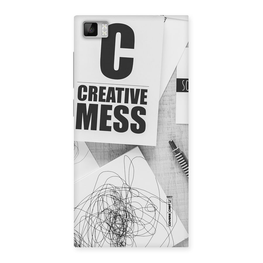 Creative Mess Back Case for Xiaomi Mi3