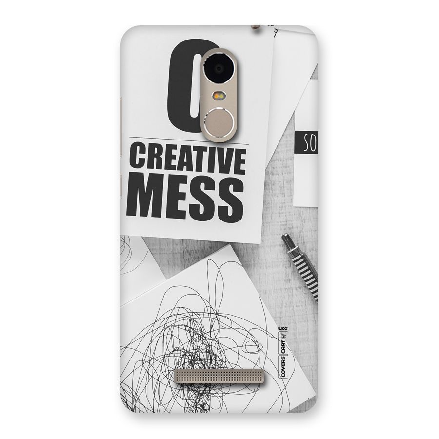 Creative Mess Back Case for Xiaomi Redmi Note 3