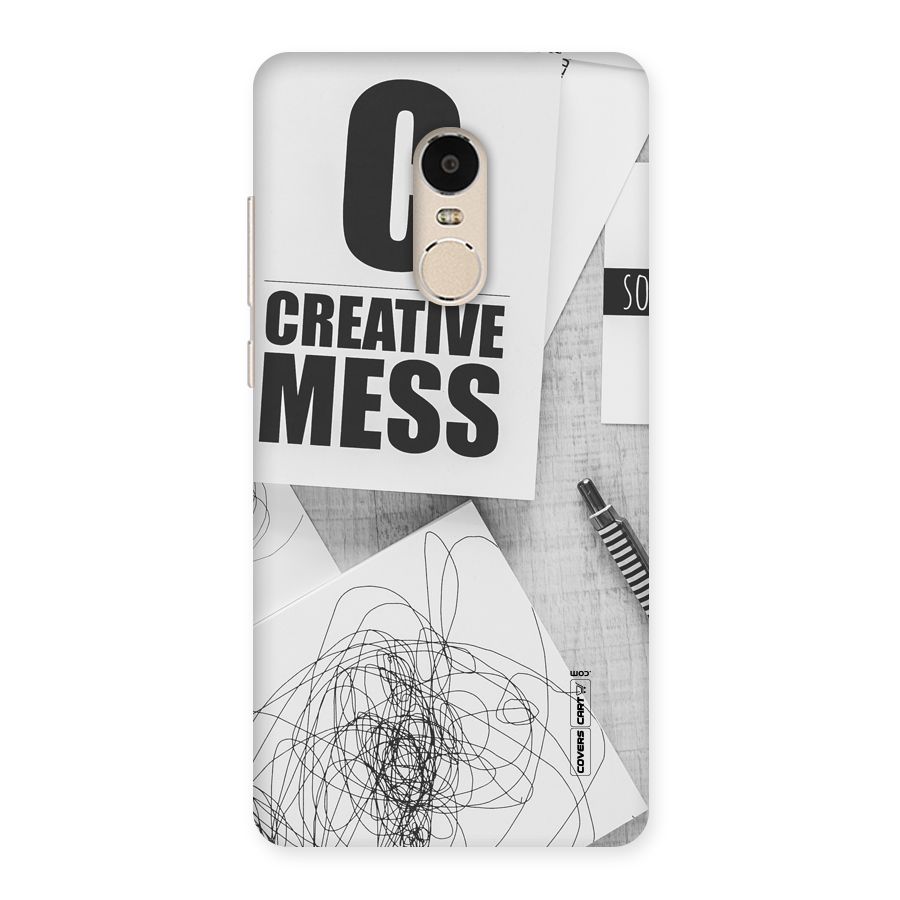 Creative Mess Back Case for Xiaomi Redmi Note 4