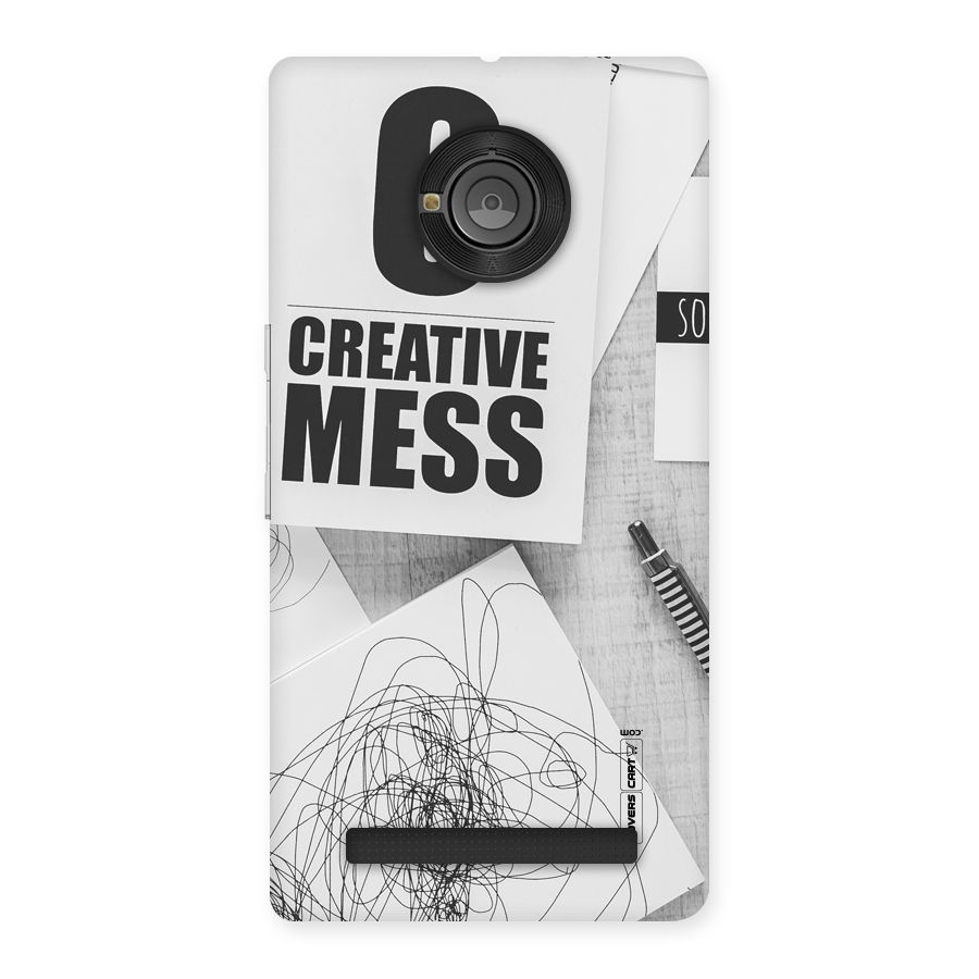 Creative Mess Back Case for Yu Yunique
