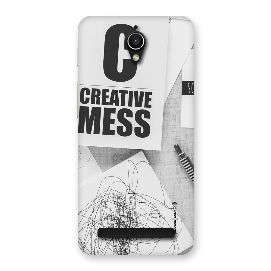 Creative Mess Back Case for Zenfone Go