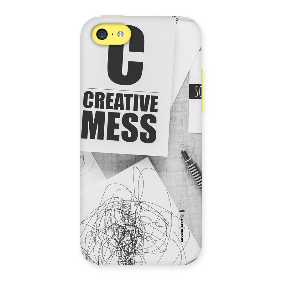 Creative Mess Back Case for iPhone 5C