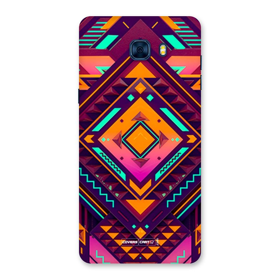 Creative Rhombus Back Case for Galaxy C7 Pro