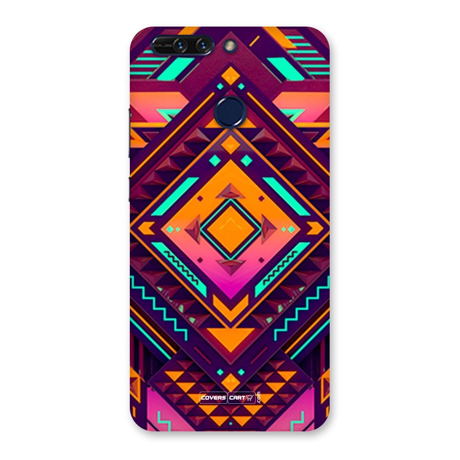 Creative Rhombus Back Case for Honor 8 Pro