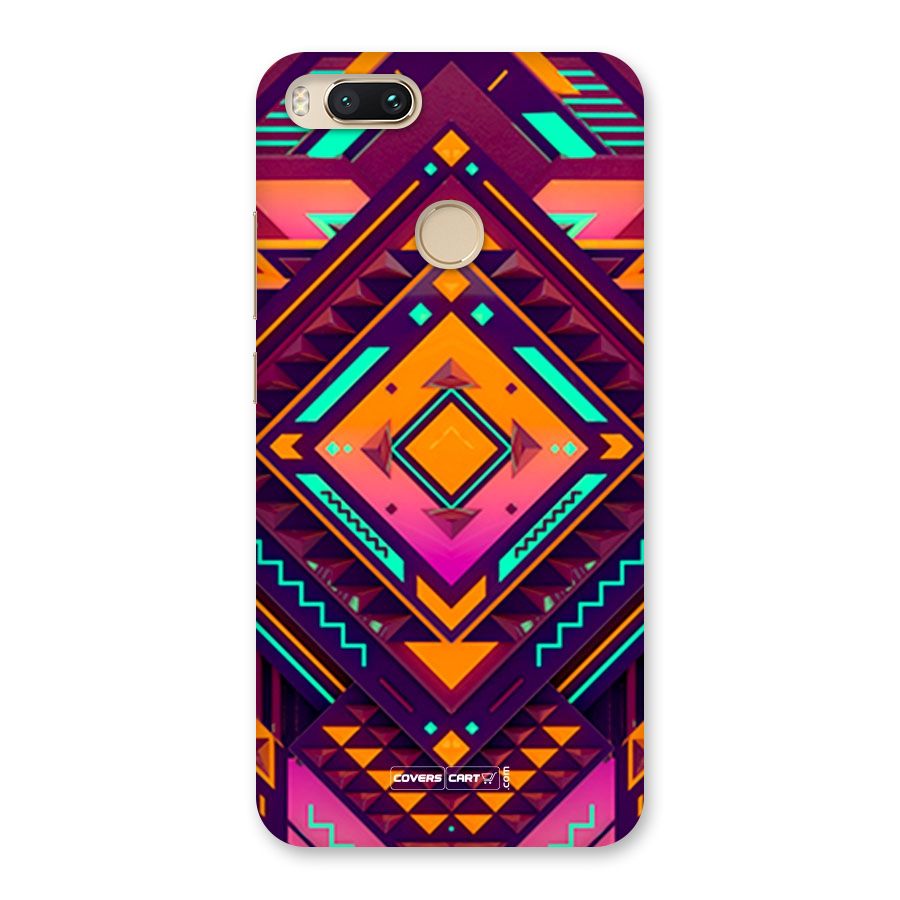 Creative Rhombus Back Case for Mi A1