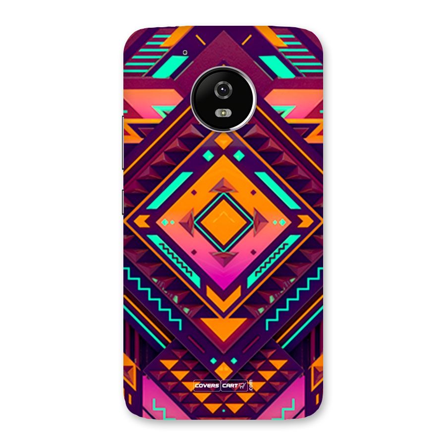Creative Rhombus Back Case for Moto G5