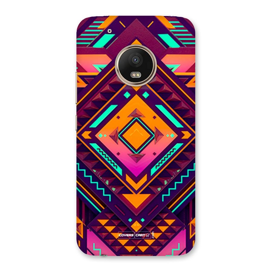 Creative Rhombus Back Case for Moto G5 Plus