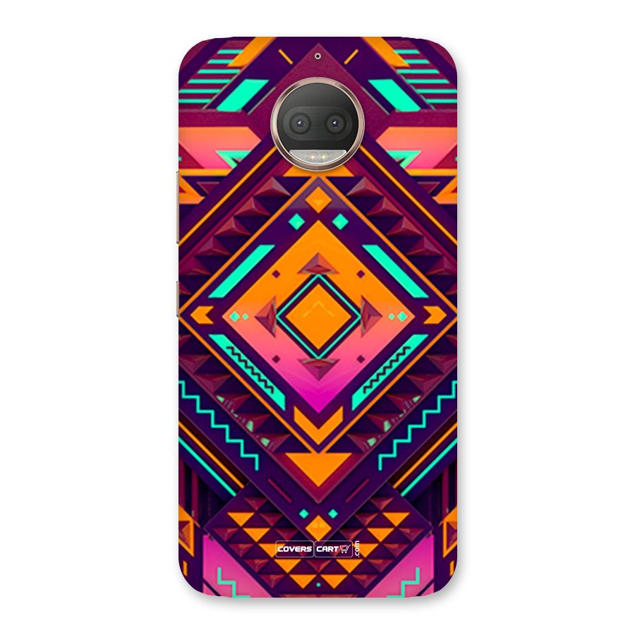 Creative Rhombus Back Case for Moto G5s Plus