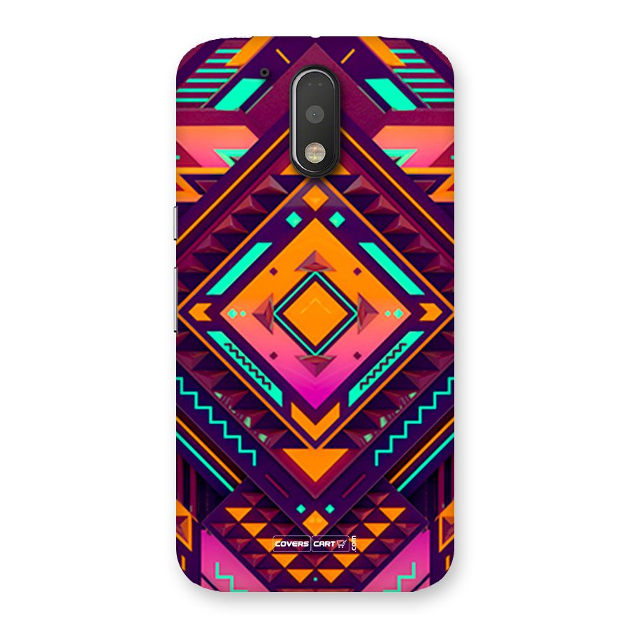 Creative Rhombus Back Case for Motorola Moto G4