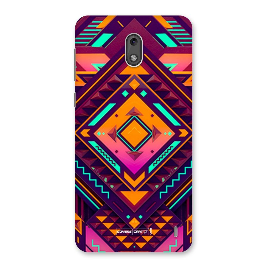 Creative Rhombus Back Case for Nokia 2