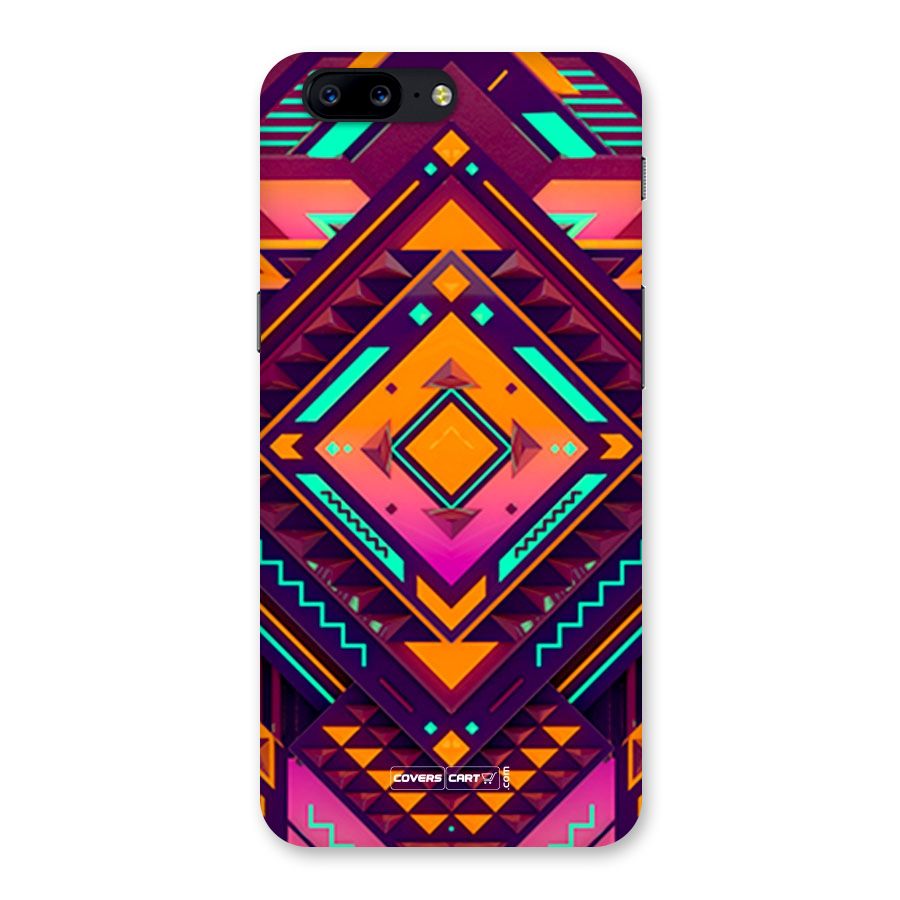 Creative Rhombus Back Case for OnePlus 5