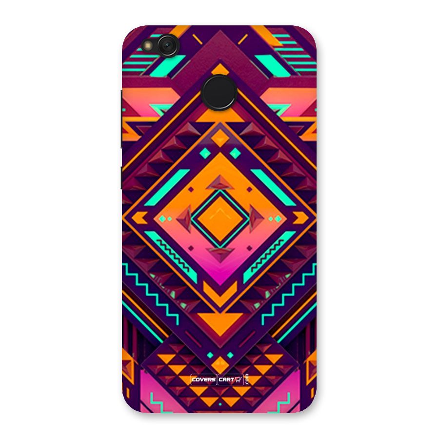 Creative Rhombus Back Case for Redmi 4