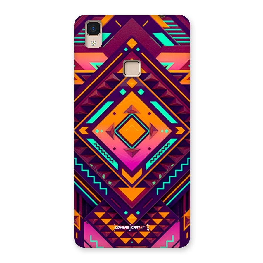 Creative Rhombus Back Case for V3 Max