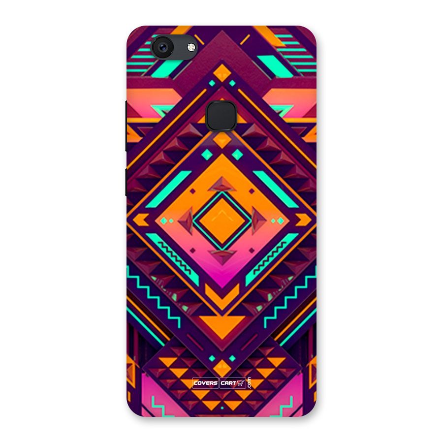 Creative Rhombus Back Case for Vivo V7 Plus