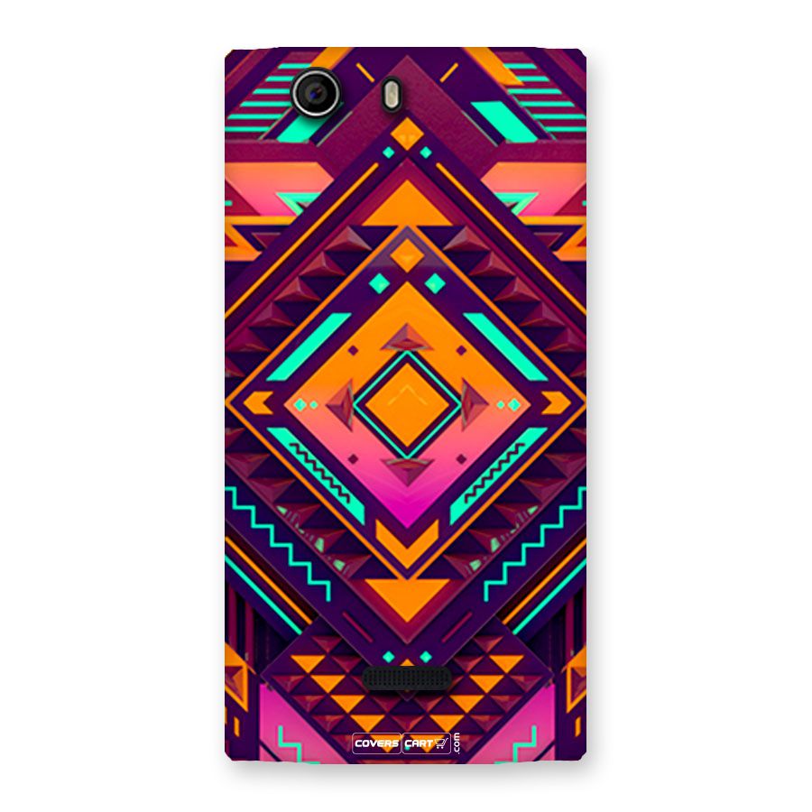 Creative Rhombus Back Case for Canvas Nitro 2 E311