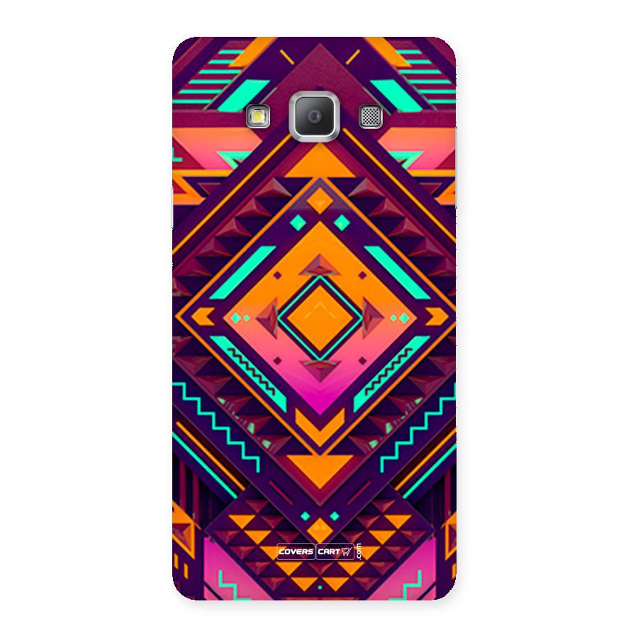 Creative Rhombus Back Case for Galaxy A7