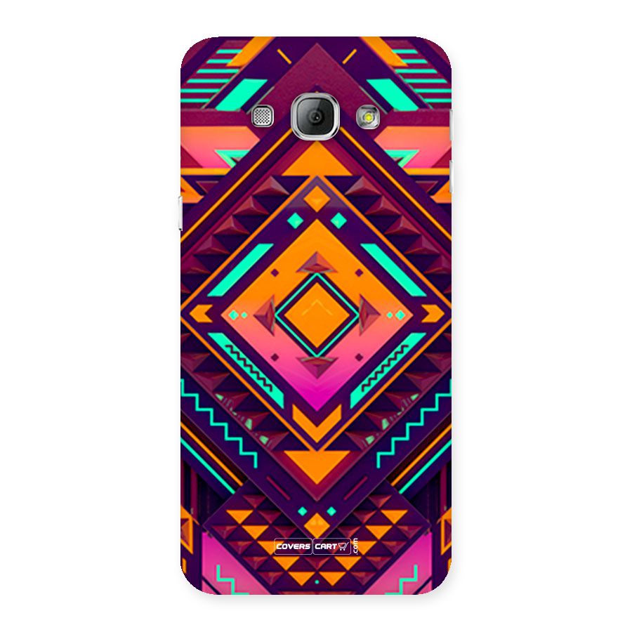 Creative Rhombus Back Case for Galaxy A8