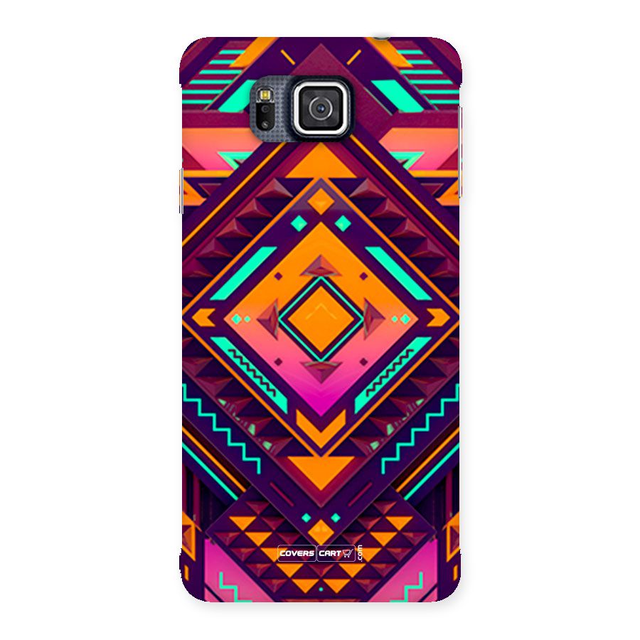 Creative Rhombus Back Case for Galaxy Alpha