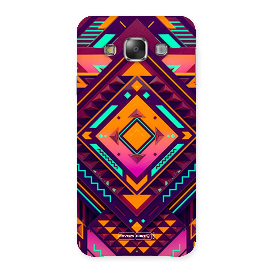 Creative Rhombus Back Case for Galaxy E7