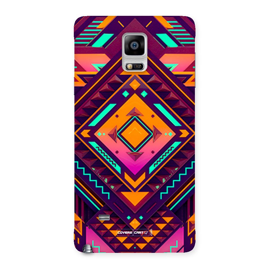 Creative Rhombus Back Case for Galaxy Note 4