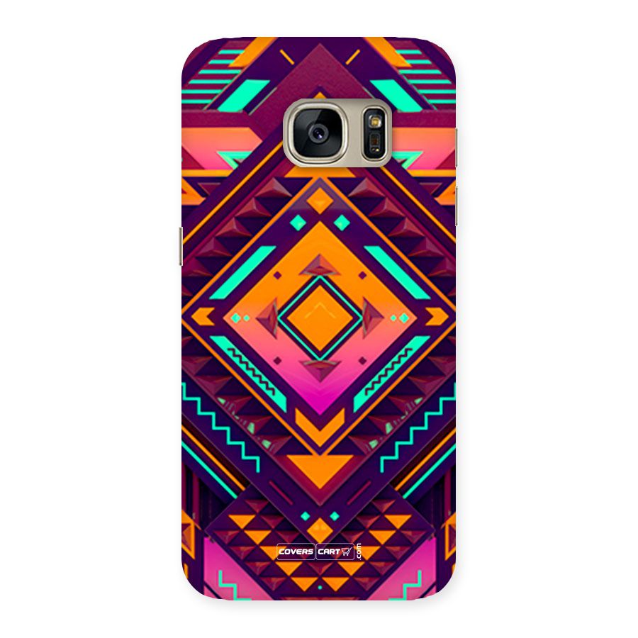Creative Rhombus Back Case for Galaxy S7