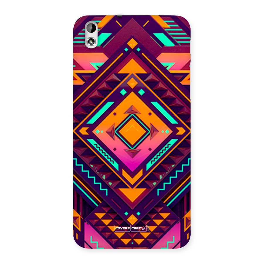 Creative Rhombus Back Case for HTC Desire 816g
